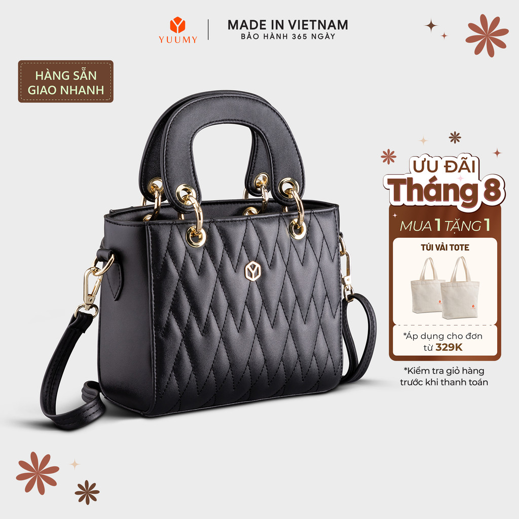 Túi Yuumy (Thời trang nữ đi tiệc size 19 – Túi xách da Seasand YTX24)