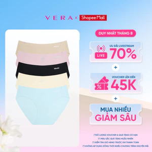 Combo 5 quần lót bikini nữ Misaki seamless - M1056