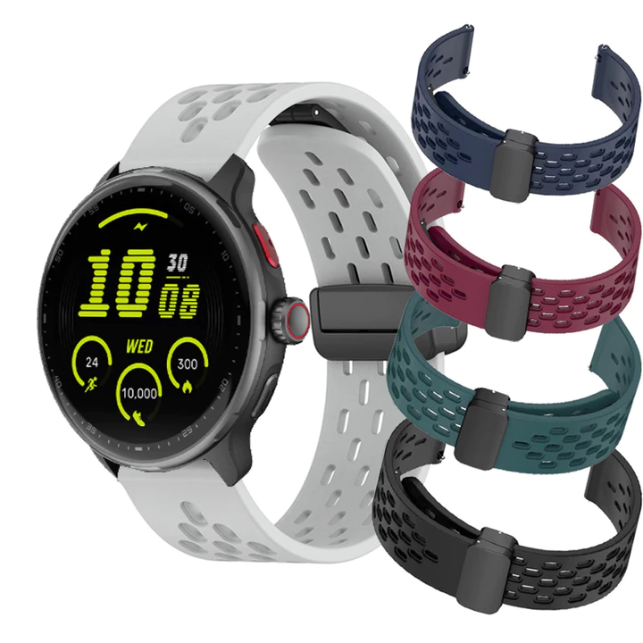 GOOJODOQ Đồng hồ thông minh GOOOJodoQ Đồng hồ thông minh GPS 5 Đồng hồ thông minh Đồng hồ thông minh Dây đeo silicon GOOOJDOQ Đồng hồ thông minh GPS 5 Thay thế đồng hồ thông minh với màng bảo vệ màn h