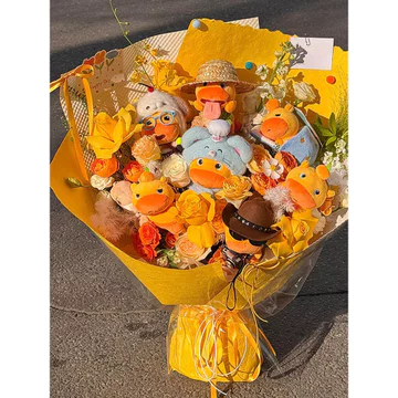 🔥Bó Hoa Gấu Bông Trang trí phòng ngủ góc kawaii Bouquet gấu bông tặng bạn gái Quà Tặng Trung Thu Hoạt Hình Dễ Thương Sang Trọng Búp Bê Capybara Luru Thành Phẩm Bó Hoa Quà Tặng Cho Bạn Gái Tanabata Quà