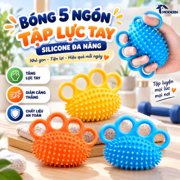 Bóng Massage Gai Silicone Tập Lực Tay MODERN, Bóng Bóp Ngón Tay Tăng Lực Grip, Phục Hồi Cơ Tay, Thư Giãn Bàn Tay