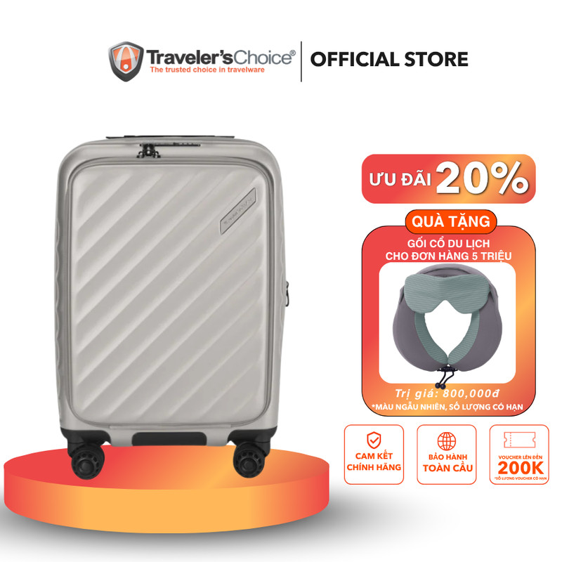 Vali kéo Elm F/O - Vali Traveler's Choice bảo hành chính hãng quốc tế