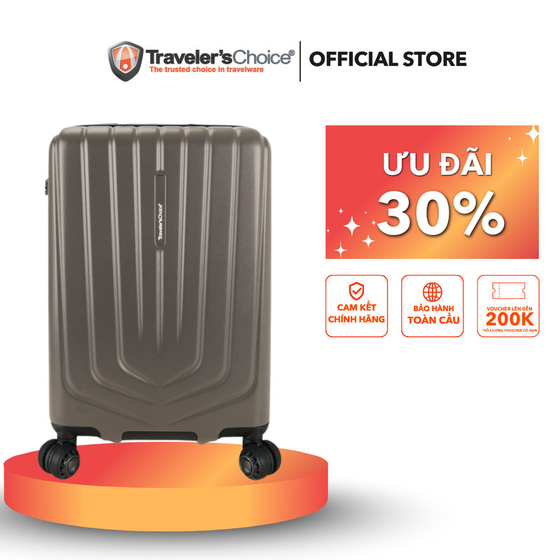 Vali kéo Lethbridge - Vali Traveler's Choice bảo hành chính hãng quốc tế