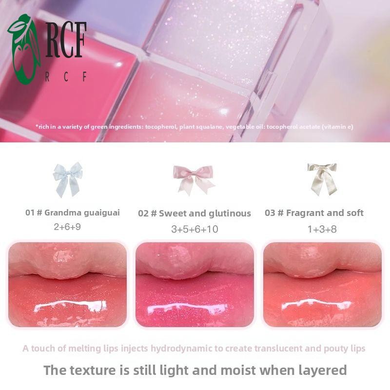 Bảng Phấn Môi Flortte #10 - Son bóng dưỡng ẩm làm sáng da đông lạnh