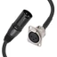 Cáp BTM 3 Pin Nữ Đến Nam Bảng Điều Khiển Gắn Cáp Kim Loại Để Lắp Đặt Thiết Bị Giọng Nói