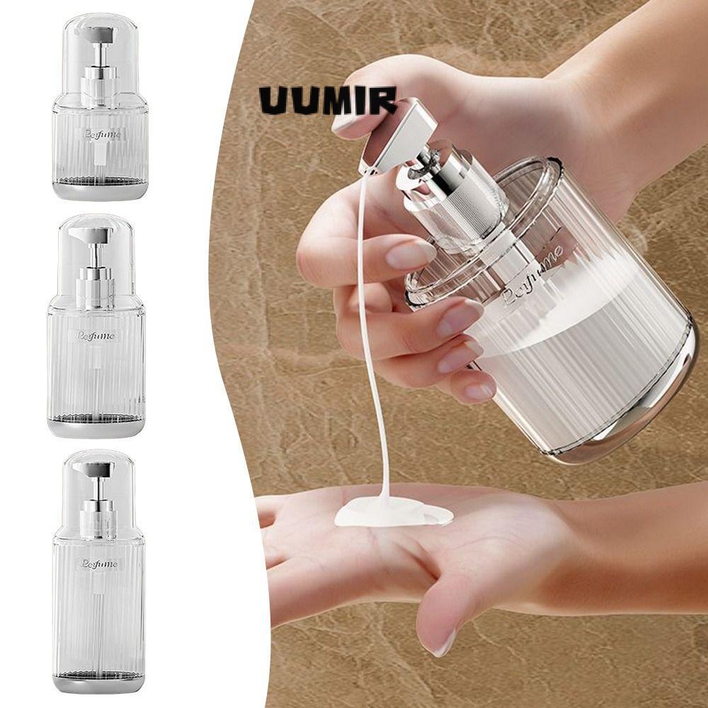 UUMIR Chai bơm UUMIR, Chai phân phối 60 / 90 / 120ml trong suốt, Chai dưỡng da di động có thể đổ lại Du lịch