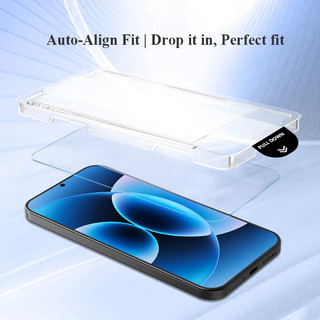 Kính cường lực bảo vệ màn hình Lereach cho Xiaomi 17 Pro Max / 17 Pro / 17 với hộp định vị không bụi, tự động liên kết, HD Clear