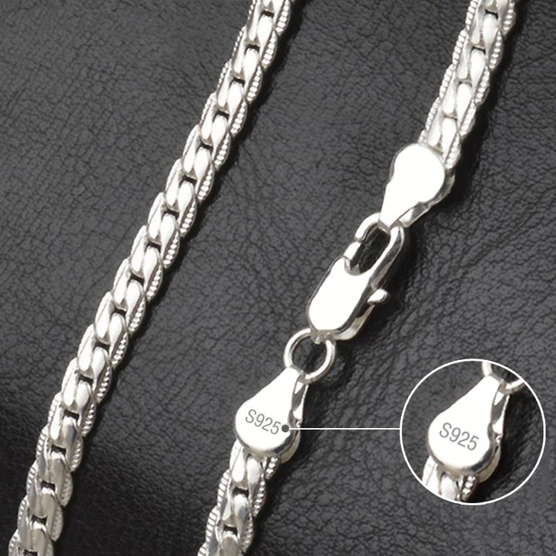 Vòng cổ bạc 925 đẹp cho nữ - Nhiều kích cỡ