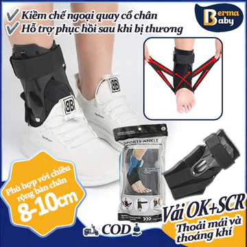 Nẹp Cổ Chân Mới-Nẹp Cố Định Cổ Chân Khi Lật Cổ Chân Căng Cơ Bong Gân Nẹp Mắt Cá Chân Chấn Thương