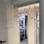 Rèm tua rua dây YUUKII, Rèm cửa tua rua hình năm ngôi sao, Rèm trang trí cửa 7 / 9 màu hồng lãng mạn cho phòng khách