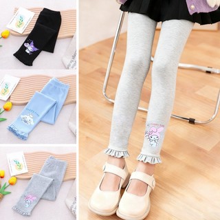 QuầN Legging Cotton Co GiãN Bé GáI ThiếT Kế Kuromi Phù HợP MặC Trong QuầN Legging Bé GáI