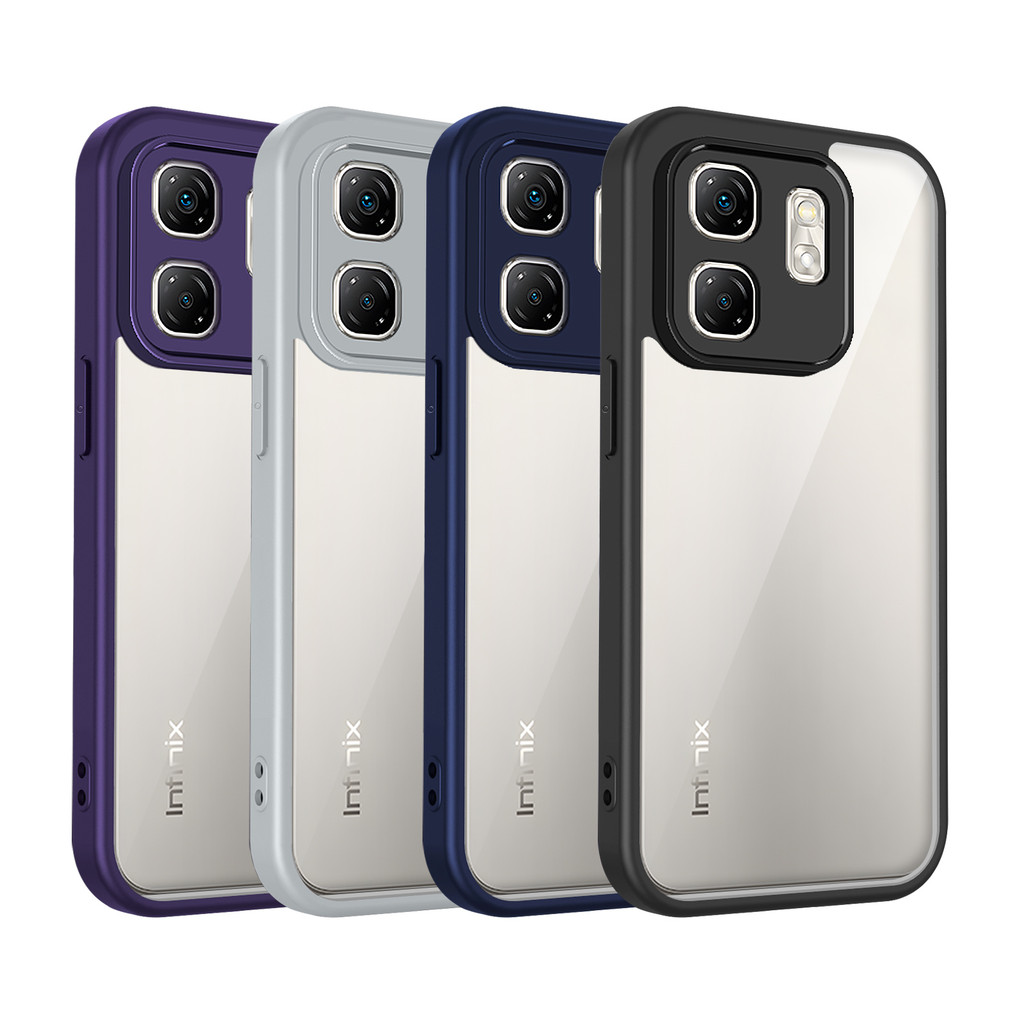 Ốp lưng Infinix Hot 50i Vỏ trong suốt mờ thời trang cho Infinix Hot 50i Vỏ điện thoại