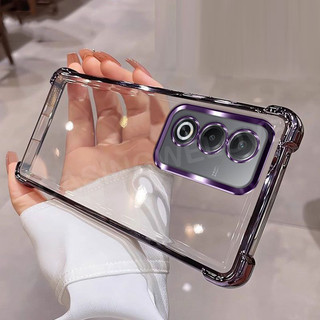 Ốp Lưng Cho Oppo A3 Pro A3 A3X A5i A40 A40M 4G 5G 2025 Ốp Lưng Chống Sốc Trong Suốt Silicon Túi Khí Bốn Góc Vỏ Điện Thoại Chống Sốc