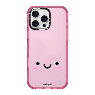 CASECASE X Dễ Thương Aura Hồng Fizz Màu Trong Suốt Cứng Hút Từ Tính Tác Động Dành Cho Apple IPhone 12 13 14 15 16 17 Pro Max Air Plus Có Hộp