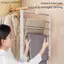 {AKIN} Móc treo quần 5 lớp nhiều tầng có thể gập lại Tiết kiệm không gian Tủ quần áo cho tủ quần áo gia đình Lưu trữ quần áo {a}