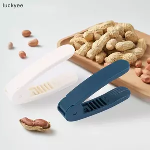 Luckyew Đậu Phộng Craers Đa Năng Hạt Dụng Cụ Lột Đậu Phộng Peelers Kẹp Miệng Gag Badam Shell Mở Dụng Cụ Peeler TQ