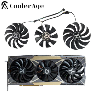 I100MM GAA8S2U 85MM GA91S2H RX600XT RX5700 Quạt Card Video Cho Dataland RX 5600 5700 X-Serial Card Đồ Họa Quạt Làm Mát *