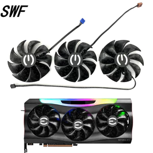 I-87MM PLD09220S12H Card Đồ Họa Quạt Làm Mát Thay Thế Cho EVGA GeForce RTX 3070 3080 TI 3090 FTW3 ULTRA GAMING Cooler Fan- *