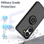 Dành Cho Xiaomi Poco X7 Pro Cứng Matte PC Chống Sốc Ốp điện thoại Cho PocoX7 Pro Pocco Poko Little X7Pro Vòng Giá Đỡ Ô Tô Từ Tính Ốp điện thoại
