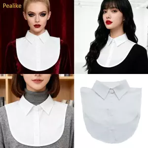 Pealike Phong Cách Có Thể Tháo Rời Áo Cổ Giả Cho Sự Kiện Doanh Nghiệp Hàng Ngày Đi Lại Dễ Dàng Chăm Sóc Nửa Áo Hàng Ngày Colla
