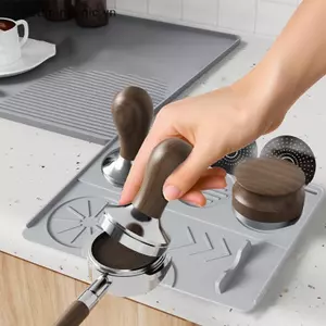 Thảm định hình VFZ Espresso, Thảm lót cà phê silicon, Trạm điều chỉnh Espresso Chống trượt Phụ kiện cà phê Espresso OTE