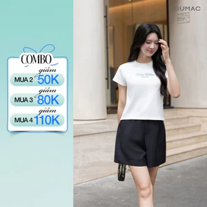 Quần Short Nữ GUMAC Form Rộng Xếp Ly Lưng Liền Có Túi Xéo Thời Trang Trẻ Trung QG03029