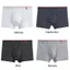 Quần lót Boxer sọc thoải mái cho nam với vải lụa sữa thoáng khí cho mọi mùa
