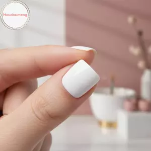 Hodou 120 CÁI Matte Press On Square Toenail Tips Gel Full Cover cho Qui Beauty và Daily Wear VN