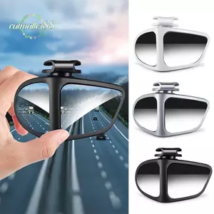 Gương chiếu hậu CATMALLER88, Gương điểm mù góc rộng xoay 360 độ, Công cụ phụ trợ đảo chiều ô tô có thể điều chỉnh đa năng lồi Gương phụ trợ ô tô Lái xe ô tô