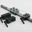 Kẹp đường ray dẫn hướng tuyến tính chịu tải nặng HGH15 / 20 / 25 Bộ giới hạn thanh trượt vòng cố định cho thiết bị tự động hóa CNC [VN]