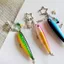 QEARY Mặt Dây Chuyền Cá, Động Vật Đại Dương Mô Phỏng Cá Móc Khóa, Độc Đáo Handmade Hạt Nhựa Bionic Cá Móc Khóa Nam Nữ