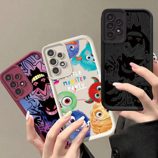 Thích hợp cho Samsung Galaxy A13 A33 A53 A73 A22 A32 4G 5G Ốp điện thoại Samsung A23 A12 A52 A72 4G 5G Vỏ bảo vệ silicon bền và chống rơi C01-C06