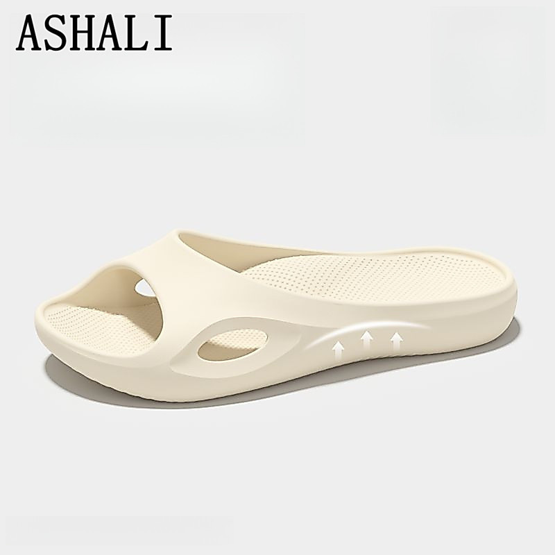 ASHALI Dép EVA Chống Trơn Trượt Thiết Kế Một Khối Đúc Nhẹ Dùng Trong Nhà Tắm Và Đi Biển Thời Trang Đa Năng Phù Hợp Mọi Không Gian