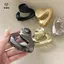 Mới Ánh Sáng Sang Trọng Thời Trang Không Đều Hình Học Rỗng Kẹp Tóc Kim Loại Nhiều Màu Cao Cấp Kẹp Cá Mập Phụ Kiện Tóc Đơn Giản [Mina]