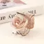 Satin Camellia Hoa Vuốt Tóc Kẹp Đuôi Ngựa Barrettes Kẹp Tóc Hoa Lãng Mạn Cho Nữ Bé Gái Phụ Kiện Tóc [Mina]