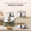 Bộ nồi inox Morico cán rời, Inox 304 Cao Cấp, Tay Cầm Tháo Rời, Dùng Được Cho Mọi Loại Bếp, Lò Nướng