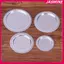JASMINE 4 Cái / bộ 3 Miếng Đệm Silicon + Bộ Lọc Nhôm Moka Pot Chai Cà Phê Có Thể Thay Thế Bằng 1 / 2 / 3 / 6 / 9 / 12 Cốc Cà Phê JASMINE