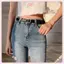 JRP Thời Trang Sang Trọng Không Lỗ Dây Dành Cho Nữ Dây Thắt Lưng Bule Pin Thắt Lưng Quần Jean Trang Trí Nữ Đầm Mỏng Da PU Dây Thắt Lưng JRP