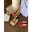 TT Ngọt Nơ Giày Nữ Đế Mềm Phù Hợp Với Giày Ba Lê Slip-On Thoáng Khí Muỗng Giày Thời Trang