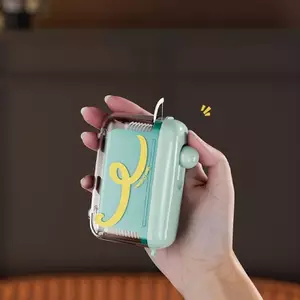 Ziyulinyuk Floss Hộp Bảo Quản Tự Động Lên Thiết Kế Di Động Floss Dispenser Răng Dụng Cụ Làm Sạch Hộp Đổ Lại Nhà Bếp Ngoài Trời VN