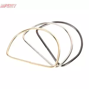 HFSHY D Túi Kim Loại Tay Cầm Túi Xách Dây Đeo Ví Phần Cứng Thay Thế Phụ Kiện Handmade VN