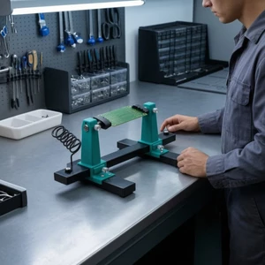 Kẹp hàn có giá đỡ sắt Ổn định Dụng cụ kẹp tay hạng nặng cho kỹ thuật viên, xưởng điện tử