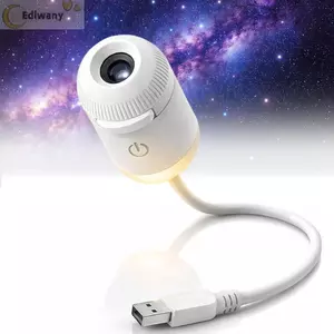 Máy chiếu EDIWANY Galaxy Star, Máy chiếu bầu trời đầy sao điều khiển bằng cảm ứng chạy bằng USB, Độ sáng có thể điều chỉnh Di động 360° Đèn ngủ máy chiếu sao xoay Quà tặng người lớn cho trẻ em