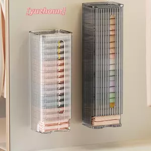 Hộp sắp xếp lưu trữ cho quần lót Quần lót và Sos, Giá đỡ lưu trữ treo tường, Hộp đựng túi nhựa đựng rác nhà bếp