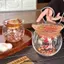 DONOVANQ Ball Martini Cocktail Glass, Đế Tam Giác Hai Lớp Thủy Tinh Martini Lạnh, Sáng Tạo Độc Đáo Mát Trong Suốt Cốc Nước ép Cà Phê Đá Đặc Biệt