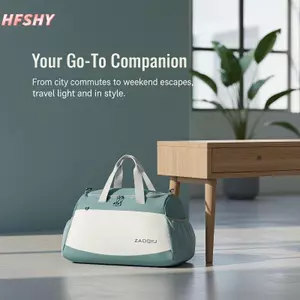 HFSHY Ướt Tách Khô Du Lịch Duffel Túi Chống Thấm Nước Di Động Thể Dục Tote Có Giày Bảo Quản Cho Tập Gym Yoga Kỳ Nghỉ Ngắn VN