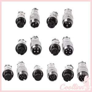 COO Gx16 Mông Hàng Không Nam Kết Nối Nữ Cắm 2 3 4 5 6 7 8 Pin