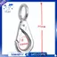 2 Chiếc Thép Không Gỉ 316 Cứng Nạp Cố Định Mắt Lò Xo Kẹp Snap Móc Carabiner Phụ Kiện Cho Thuyền