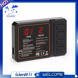 Thẻ lập trình cho thuyền RC 50 đến 150A ESC Bộ điều khiển tốc độ điện tử RC Car SCX10 TRX4 EX86100