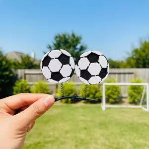 MYPANDA Nữ Bóng Đá Hoạt Hình Tóc Bộ 4 Kẹp Tóc Mùa Xuân Dễ Thương Cho Trường Học Hàng Ngày Mũ Đội Đầu Dự Tiệc.